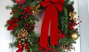 Christmas wreath decor ideas