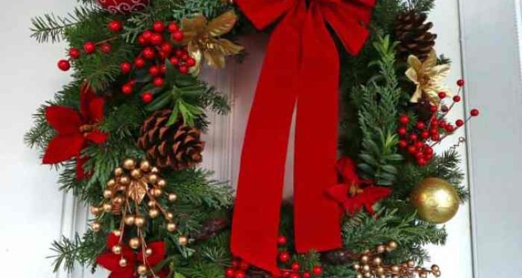 Christmas wreath decor ideas