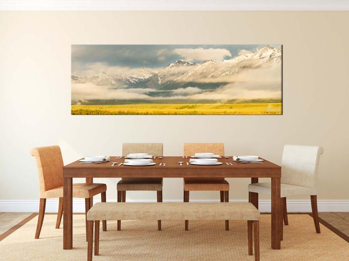 Dining room wall art decor