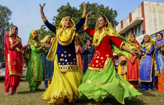 Punjabi traditional wedding dress