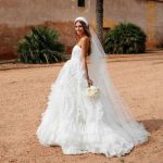 Princess sparkle glitter wedding dresses