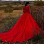 Red dresses for weddings